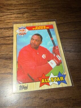 •Topps• 1987 Dave Parker All-Star Baseball Card